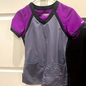 Greys anatomy active scrub set XXS
